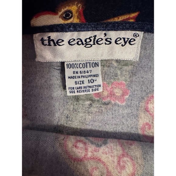 Vintage The Eagles Eye Button Front Wrap Pencil Maxi Skirt Womens Size 10‎ - Picture 9 of 10